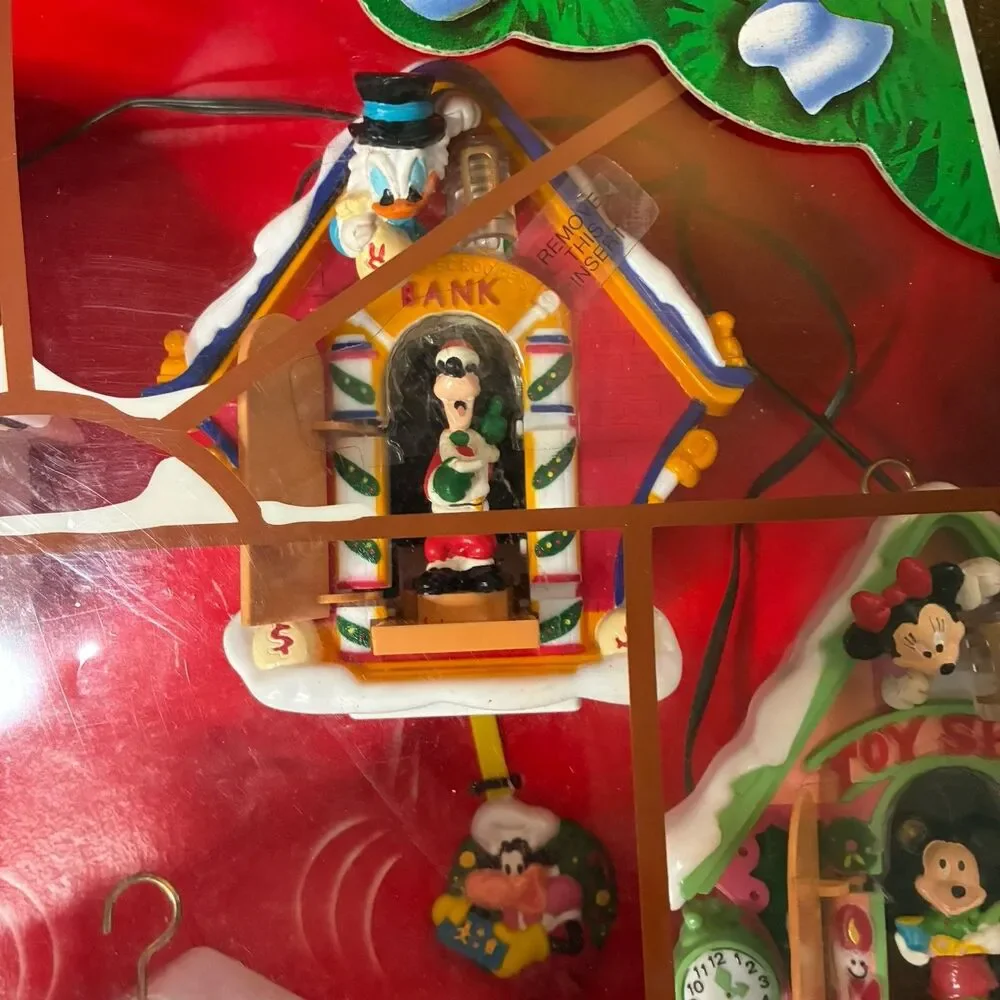 Mr. Christmas 1993 Vintage Mickey's Clock Shop Animated New In Box